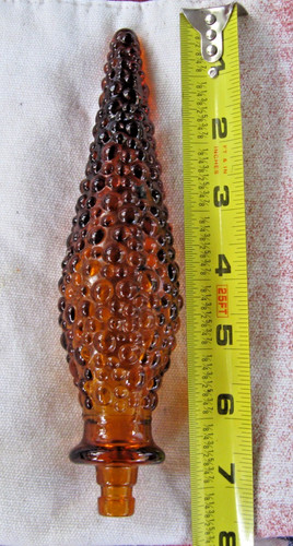 Vintage empoli amber brown - vintage, amber/brown